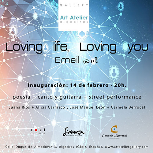 Exposición de Email Art: Loving life ,loving you